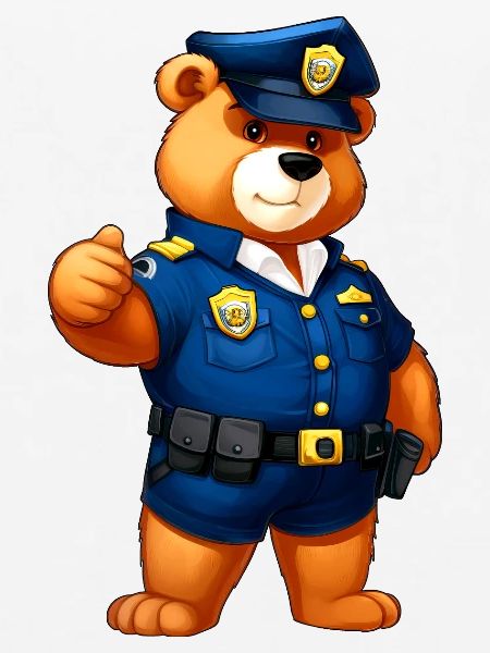 Bären Polizei