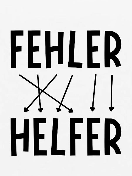 Fehler sind Helfer