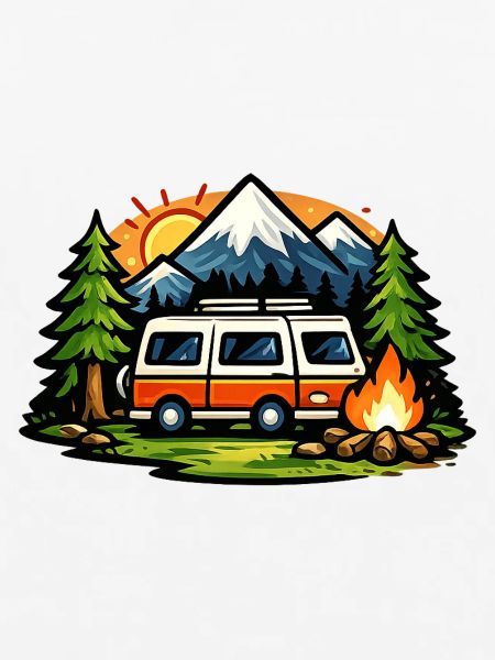 Bergcamping Wagen