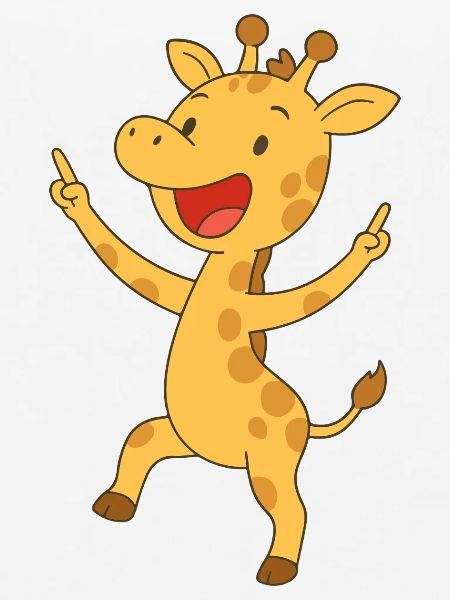 Gute-Laune-Giraffe