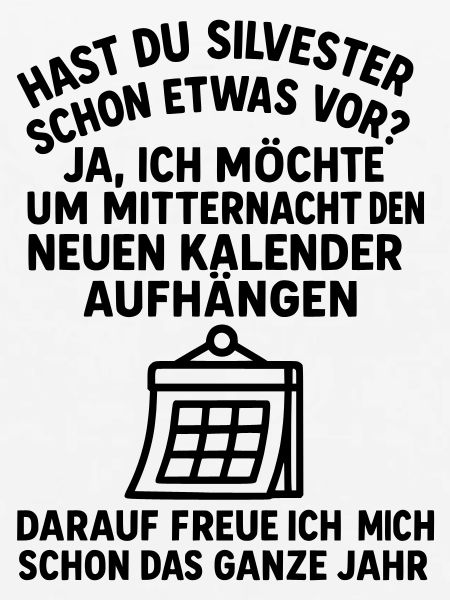 silvester kalender witz