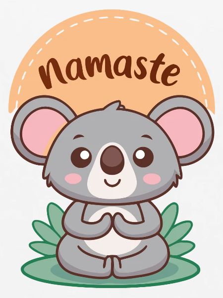 Koala Namaste Serenity