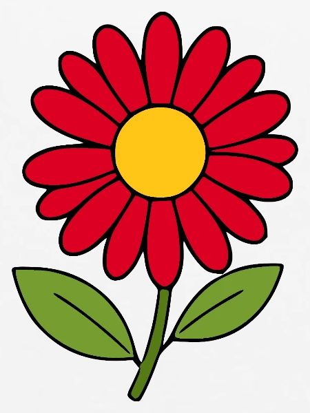 Blume rot rote Blume Blumen 
