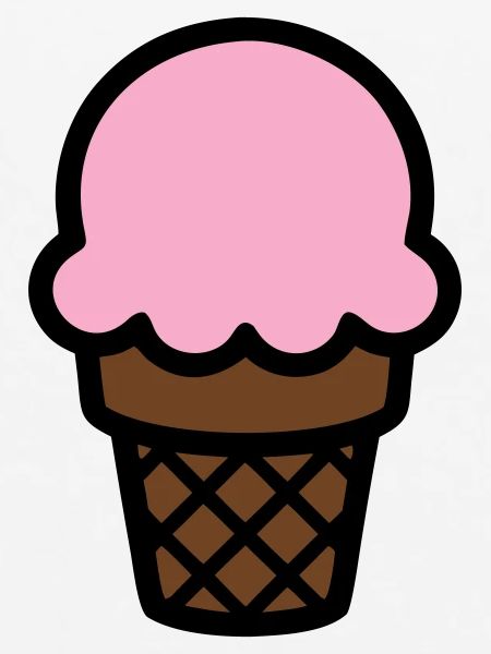 Eiscreme Waffel Icon