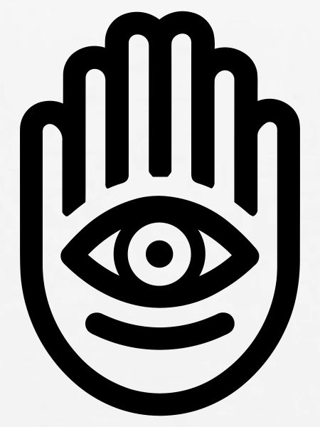 Hand von Fatma Hamsa