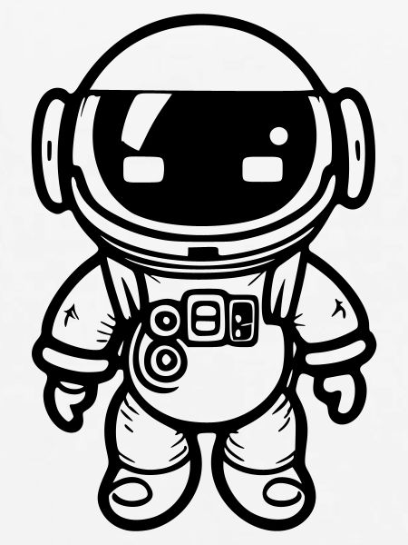 kleiner Astronaut