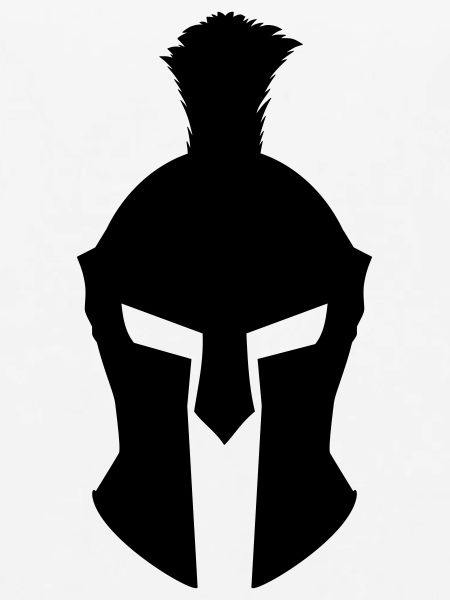 Griechische Kriegerhelm