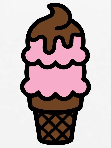 Eiswaffel Eiscreme Icon