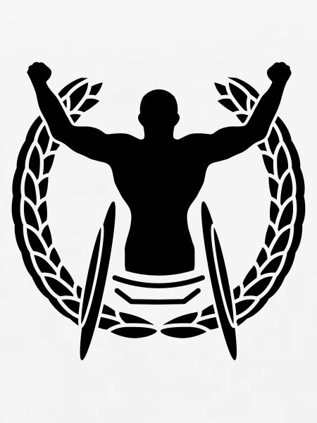 Sieger im Rollstuhl