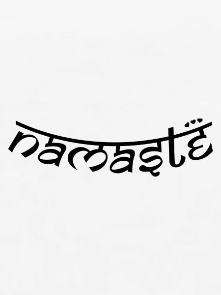 OM NAMASTE BOW