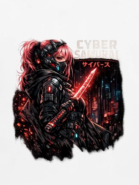 Cyber Samurai Neon Klinge