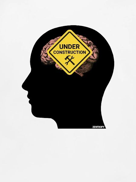 Mindful Construction Brain Tee