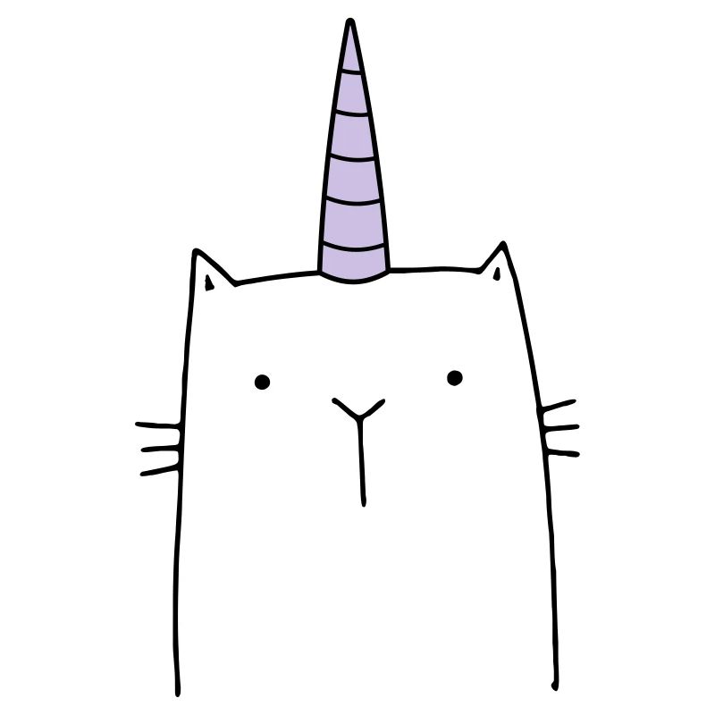 Einhorn Katze niedlich Geschenk
