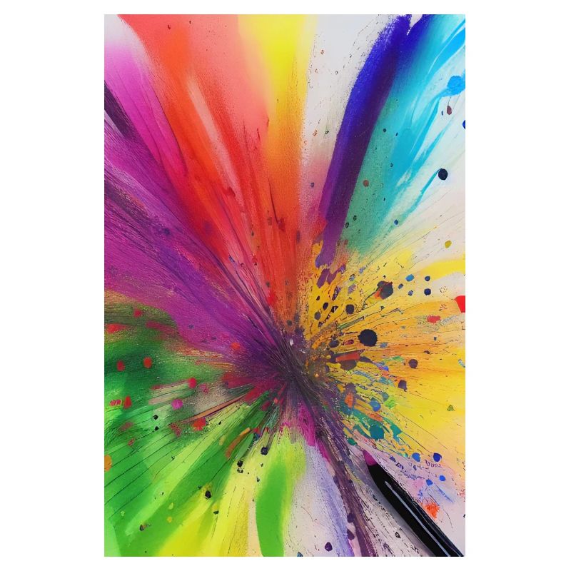 Éclaboussures de couleur