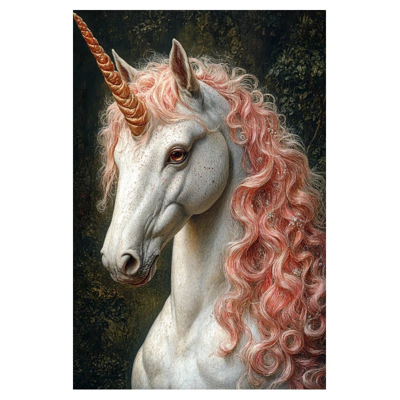 Unicorn in rosé marble light