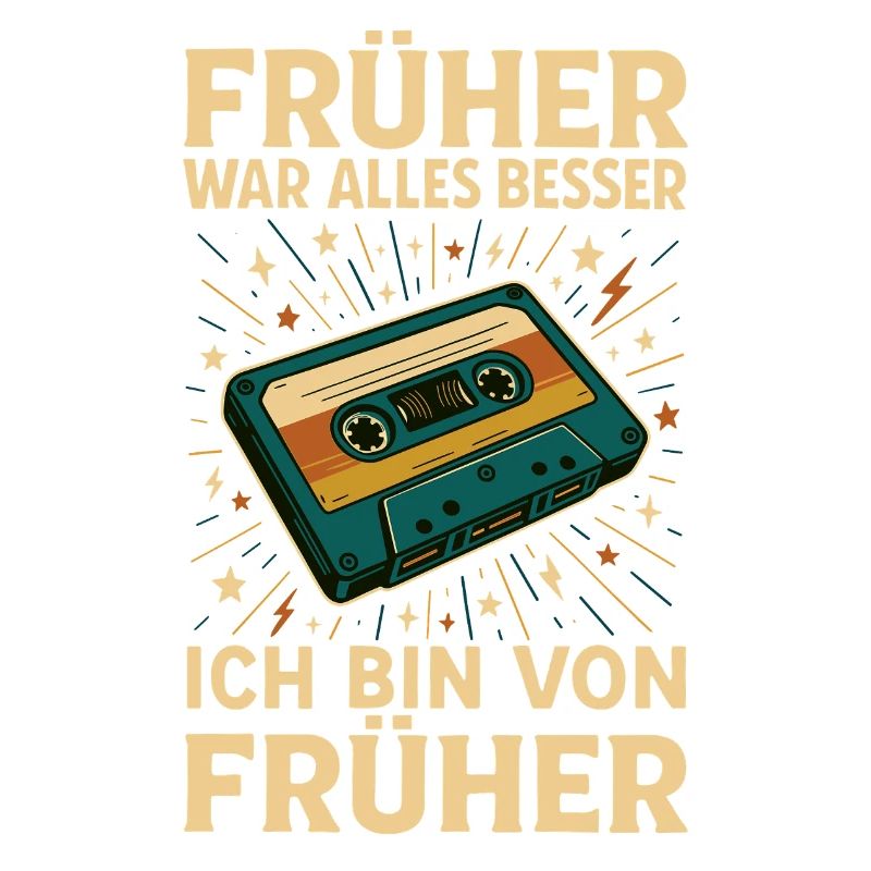 Conception de cassette rétro pour la nostalgie