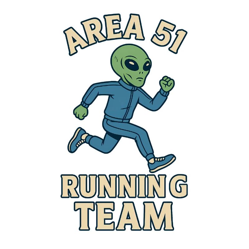 Conception de l'équipe de course extraterrestre de la zone 51