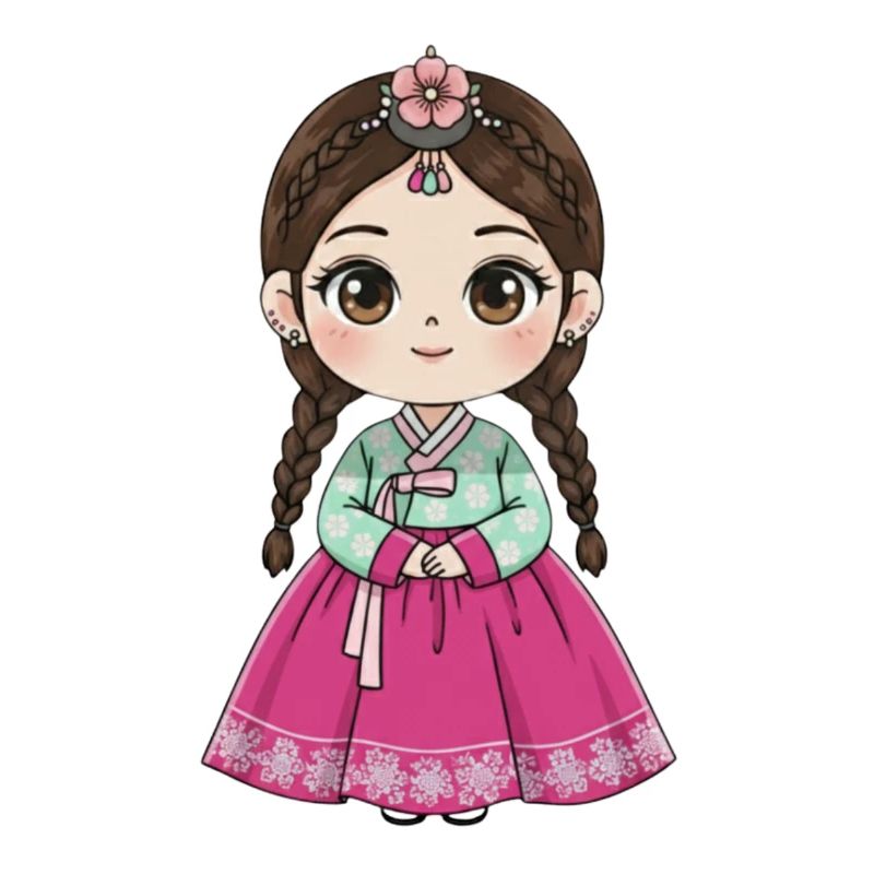 Chibi Hanbok Candy Dream Chaewon