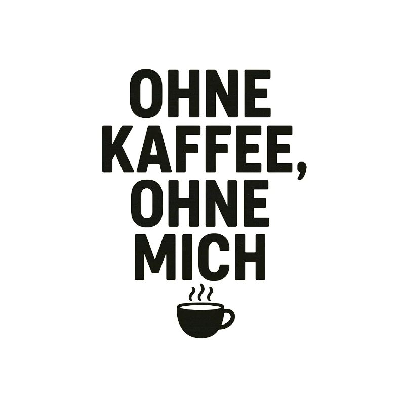 Without coffee, without me