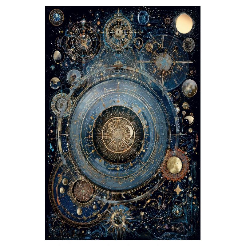 Cosmic Gearwork Clock Nebula