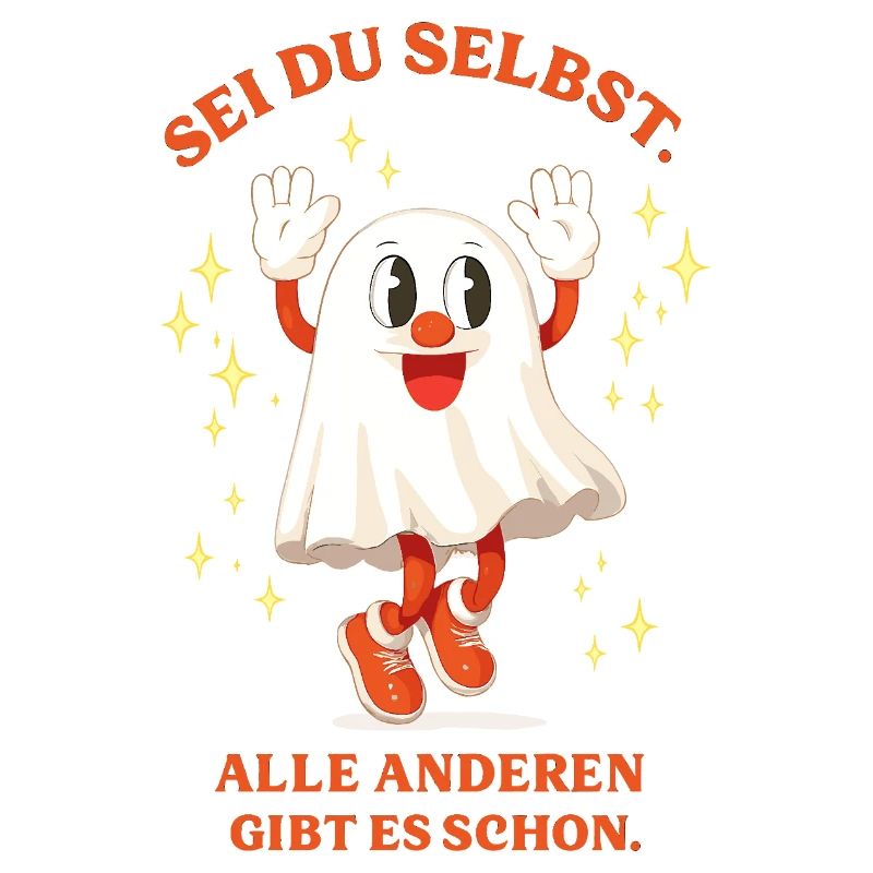 Be Yourself Glittering Ghost