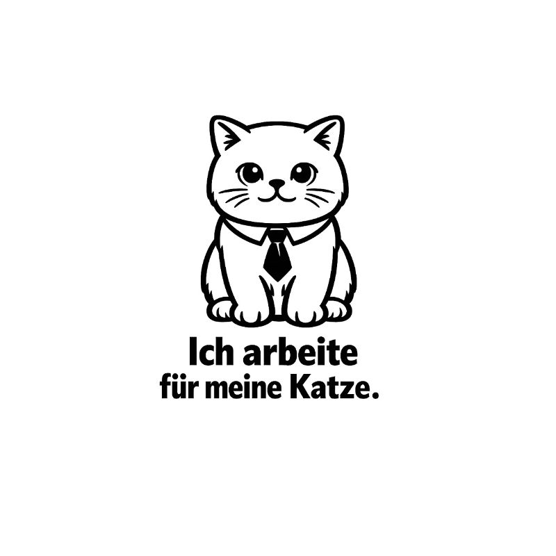 I work for my cat