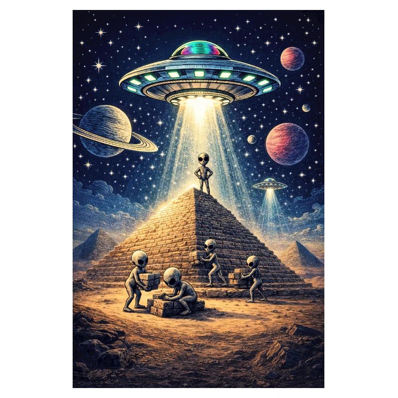 Alien Pyramid UFO