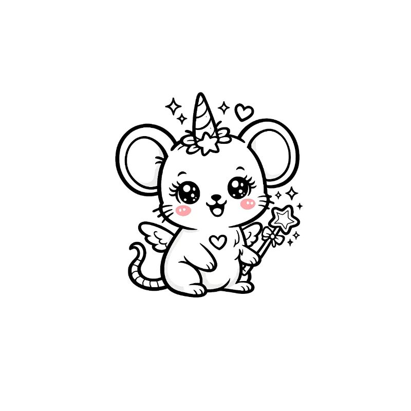 Magic Mouse Kawaii Fantasy – Mignonne Magic Mouse