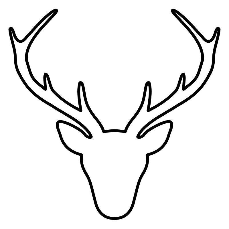 Hirsch Geweih Jäger Jagd Wild Geschenk