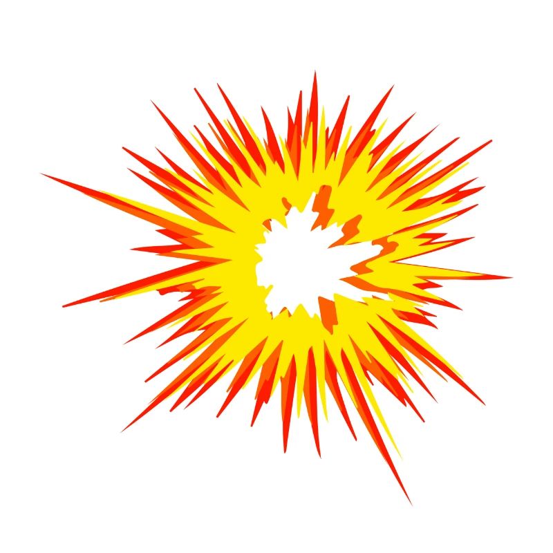 Explosion Star Flame
