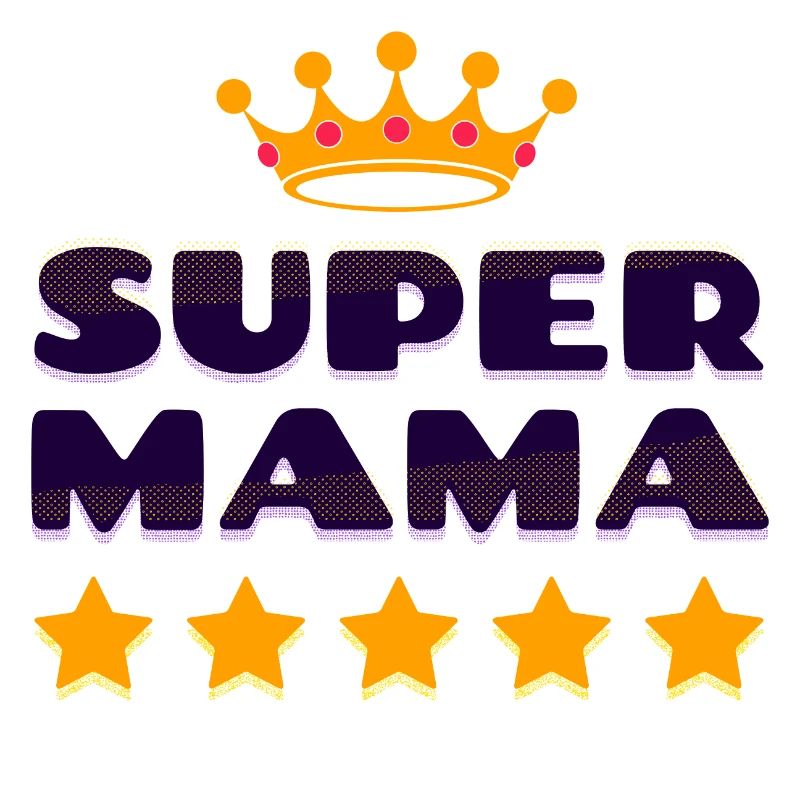 Muttertag Super Mama Beste Mutter Mutti Mami