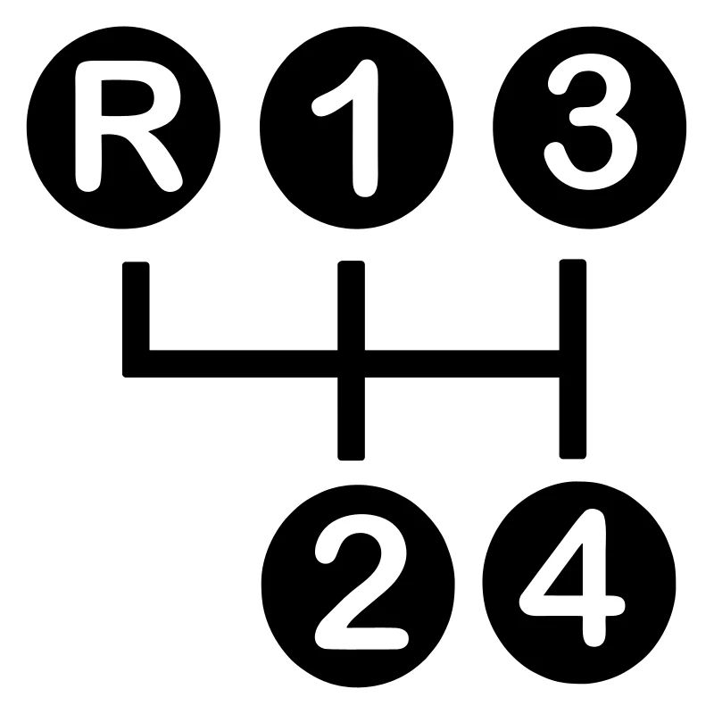 Boîte de vitesses 4 vitesses