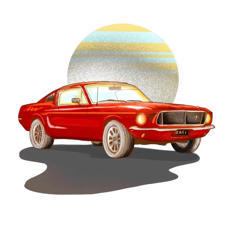 Auto rotes Auto