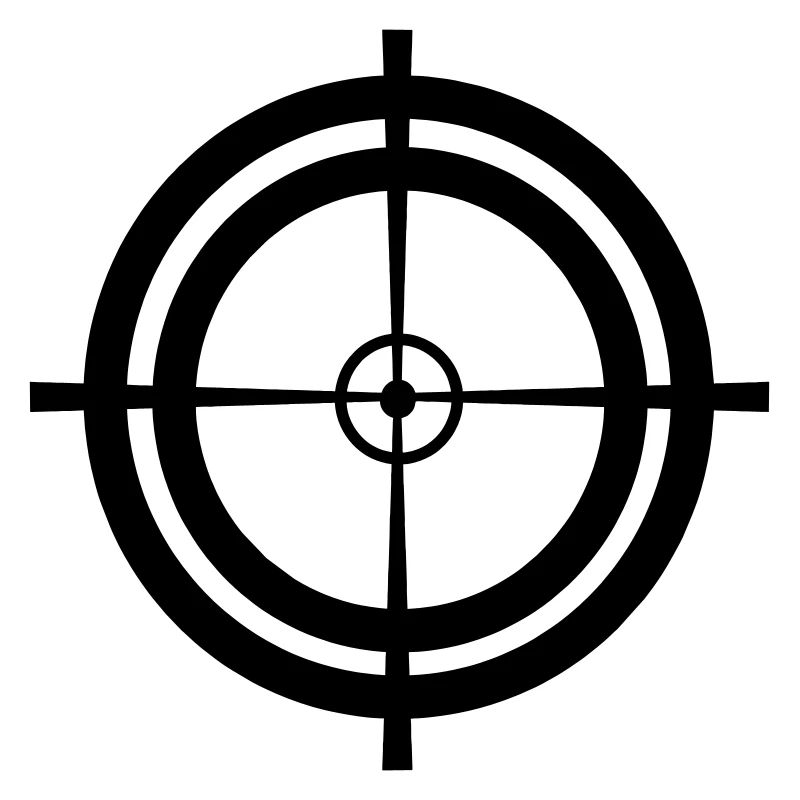 Rose target visor sniper