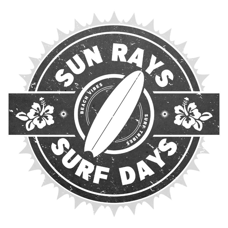 Surf Retro Surfer Conception graphique