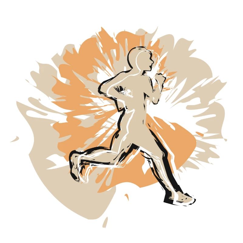 Stylish runner always one step ahead