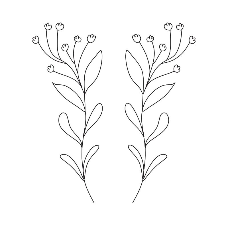 Einfaches, einzigartiges Naturdesign