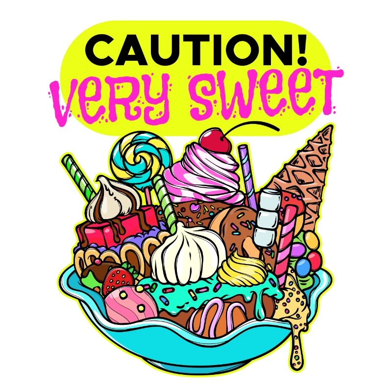 Chocolate Sweets Dessert Candy Statement