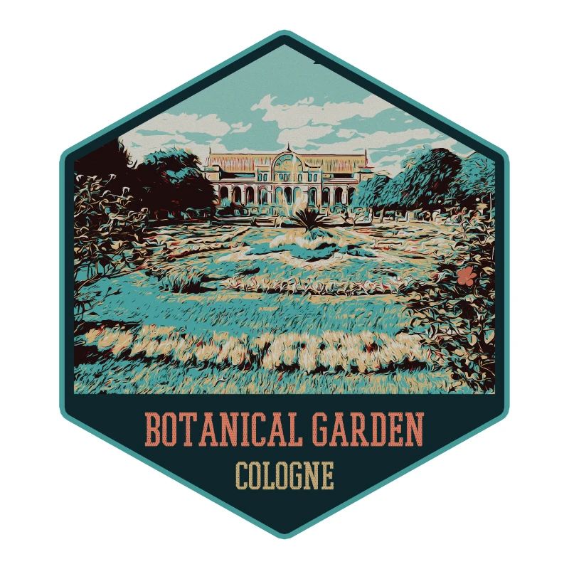 Blick auf den Botanischen Garten Köln