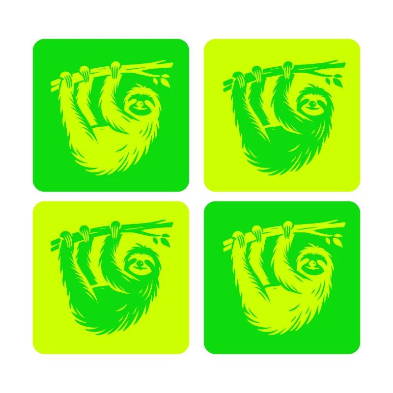 Relaxed sloth – take it easy