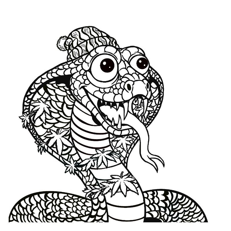 Cool Cobra with cap