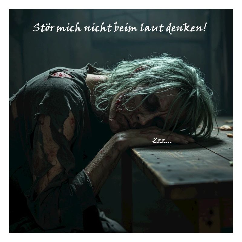 Don't interfere with thinking!