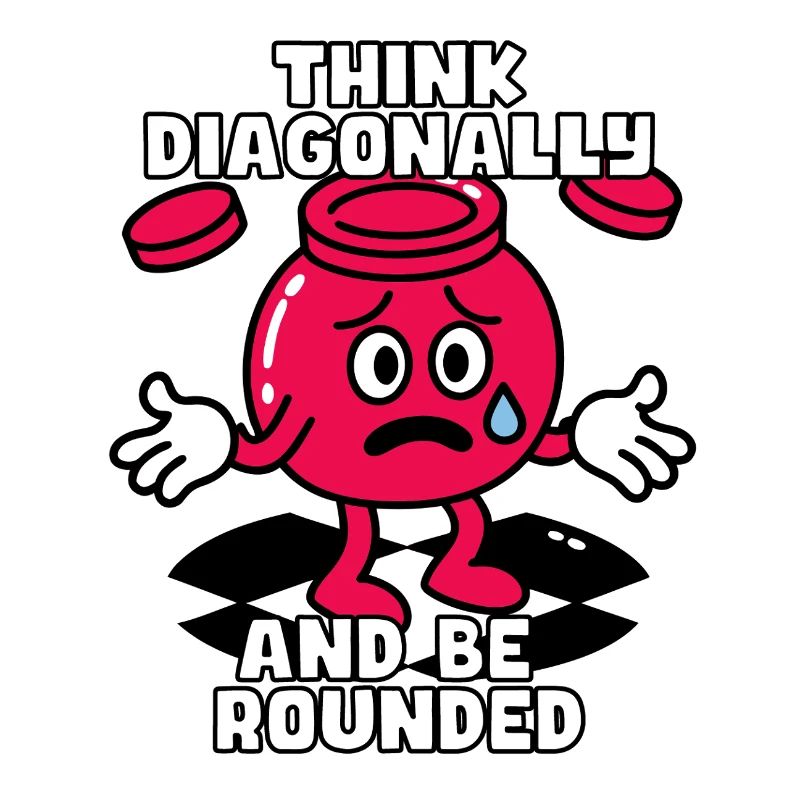Think Diagonally, Be a Checker