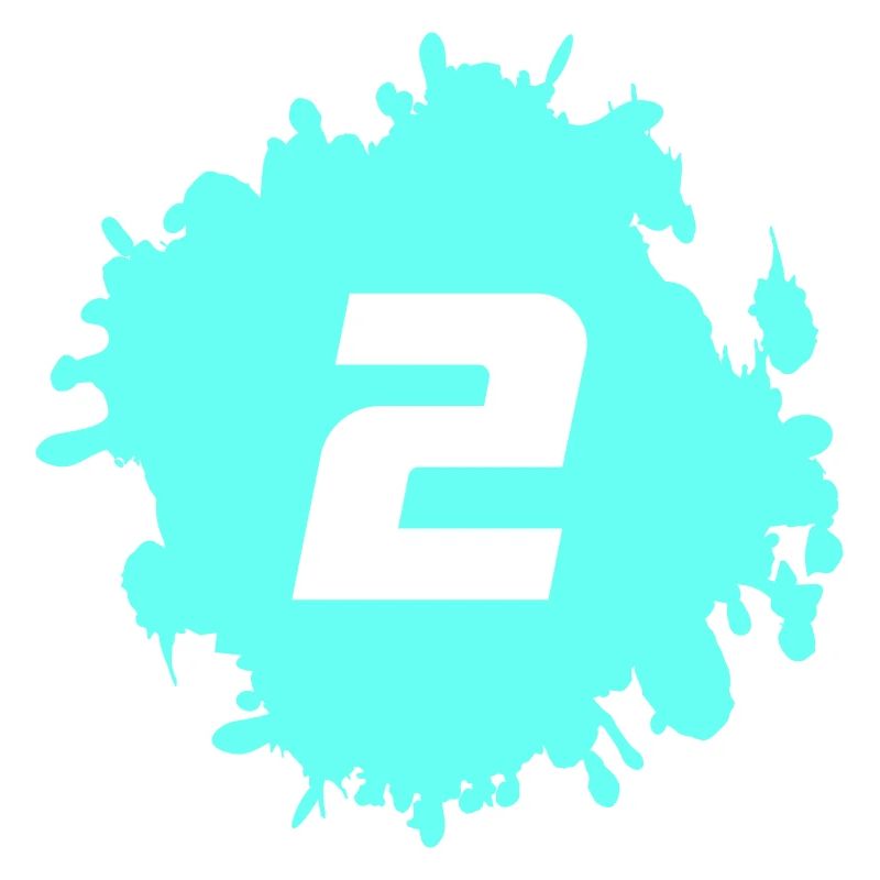 Neon Aqua 2 Splash