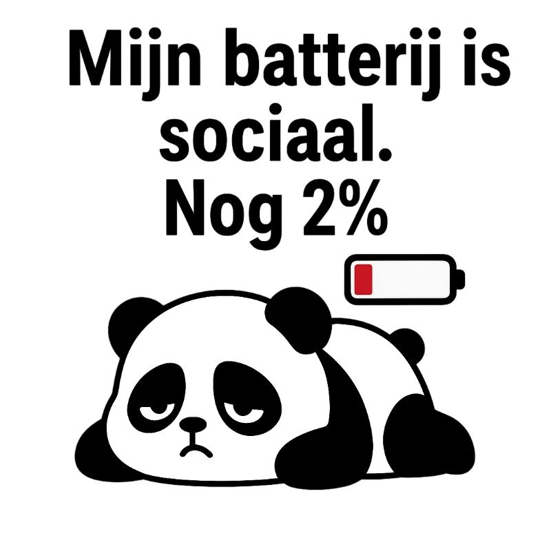 Introverted panda