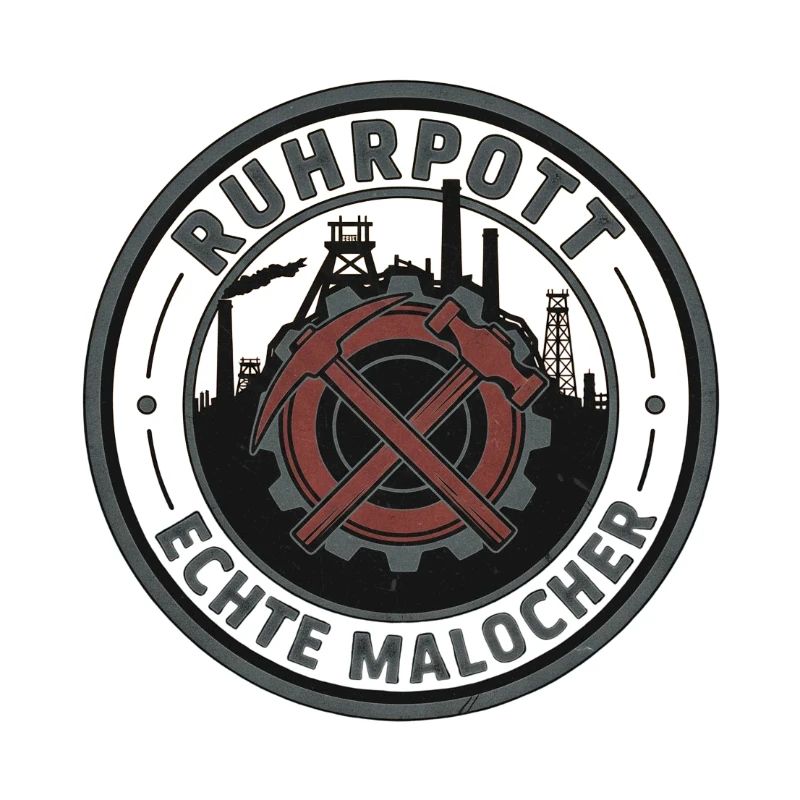Ruhrpott Echte Malocher Patch