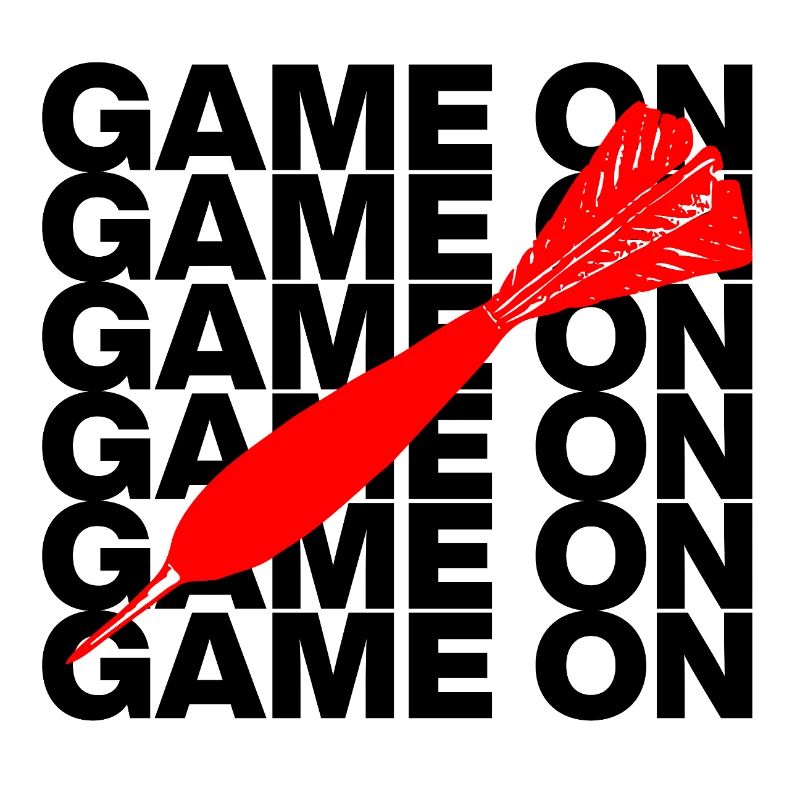 Game On: Dart Attack! ONEHUNDRETEIGHTY, Pfeil rot
