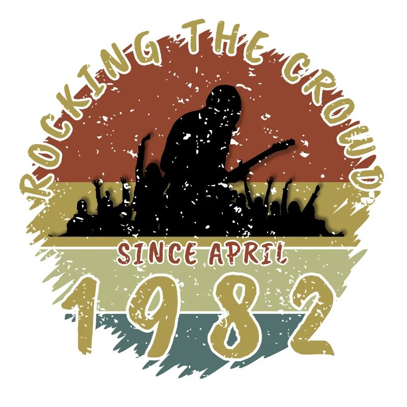 44. Geburtstag Rocking the crowd GIT 04/1982