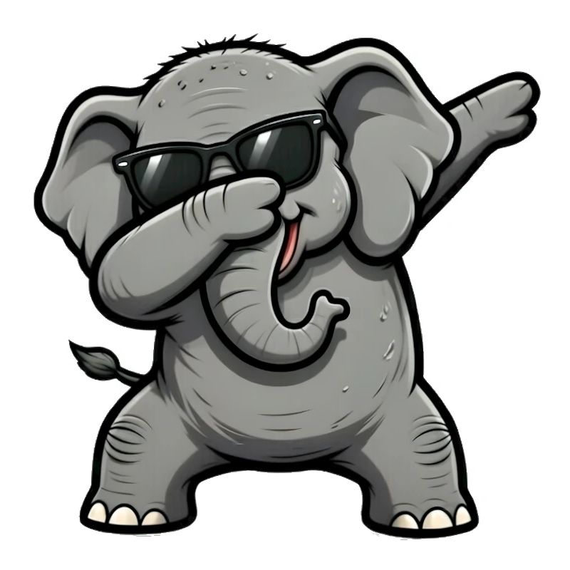 Éléphant de dab