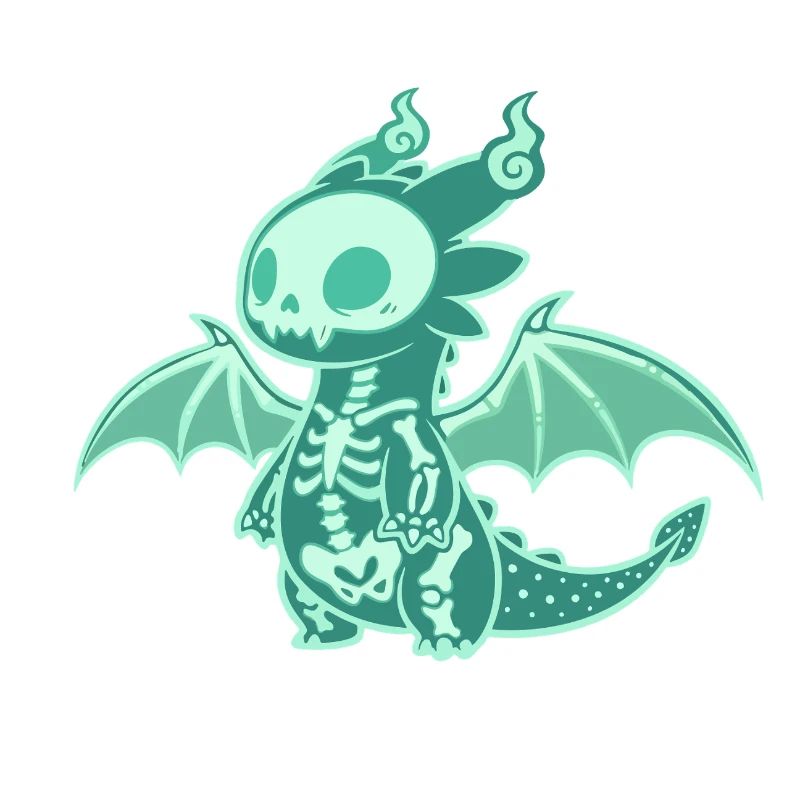 Dragon Ghost Vector